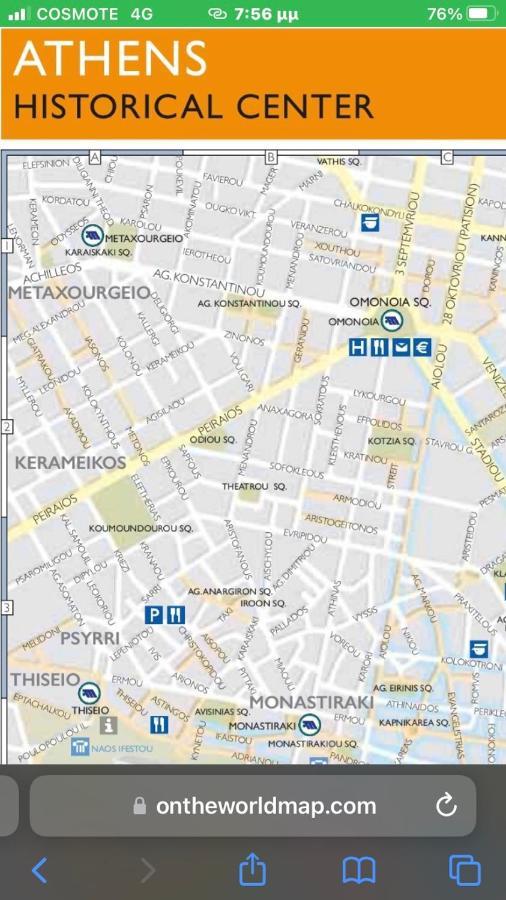 Acropolis Casa Historical Centre Top Floor Luxury Suite 150 Meters To Metro Athens Luaran gambar